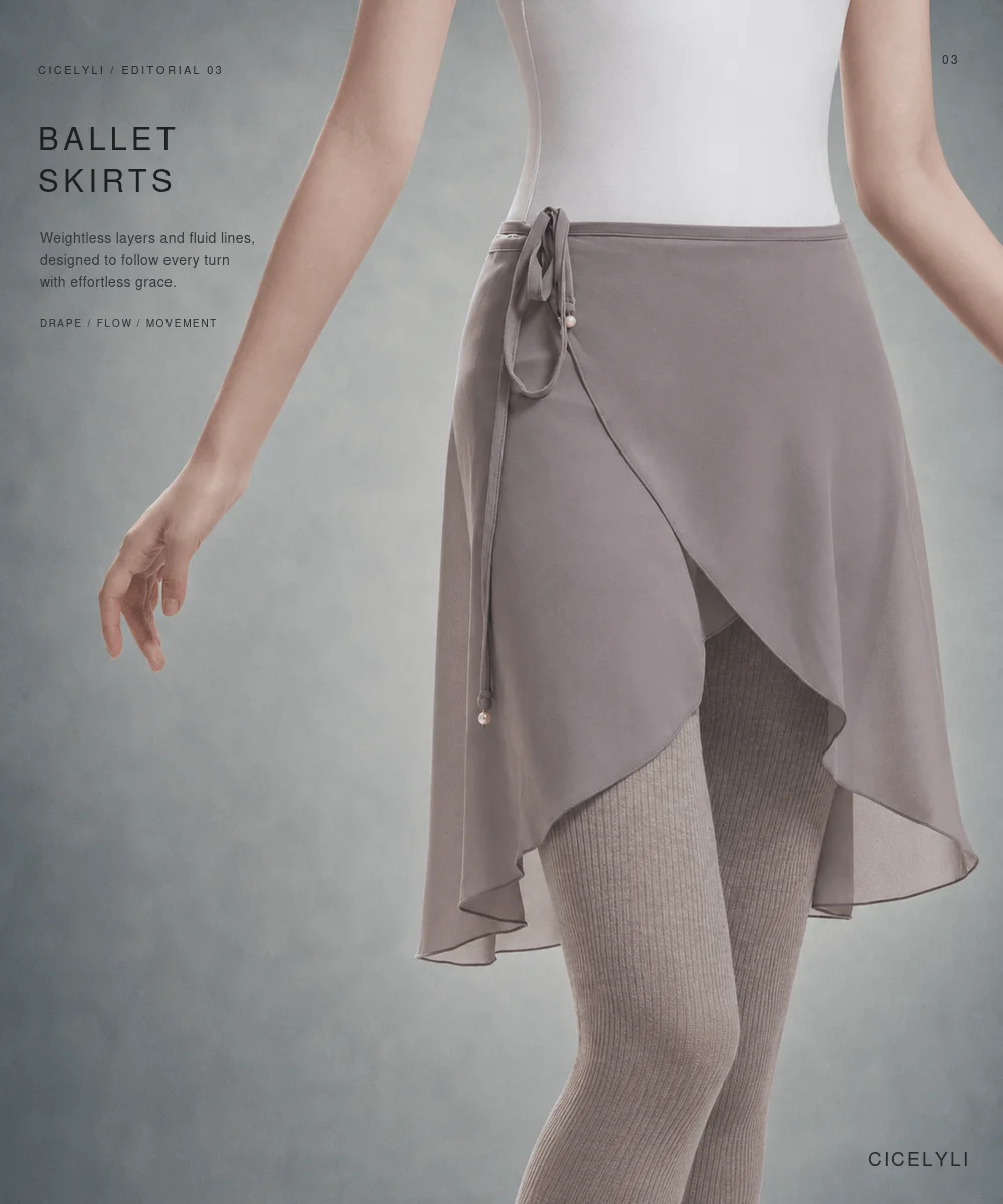 CICELYLI ballet skirts for training and teaching